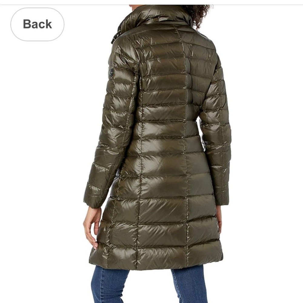 Andrew Marc Down Coat with Saga Fur trim in Fox Luxury Puffer Size XS - Picture 4 of 11